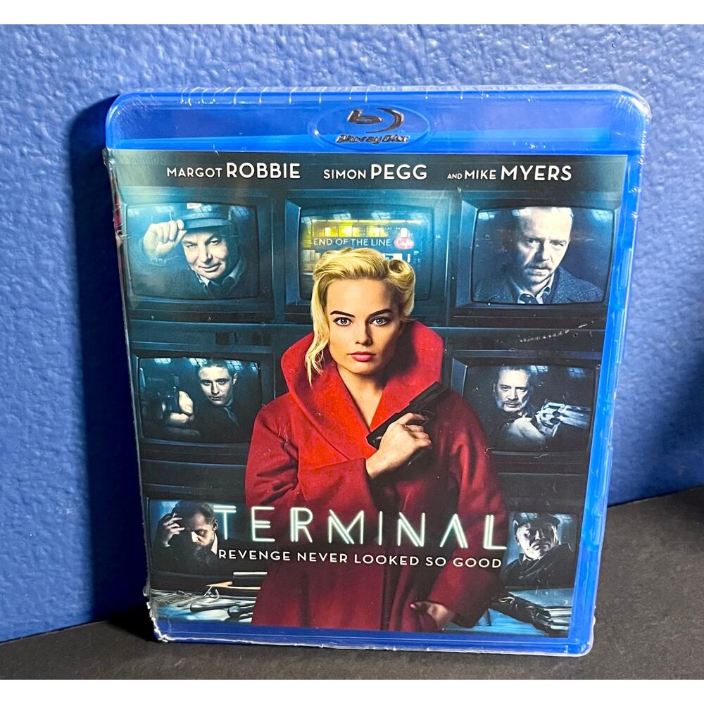 Terminal (Blu-ray, 2018) - Margot Robbie, Simon Pegg, Mike Myers -  New‎ Sealed